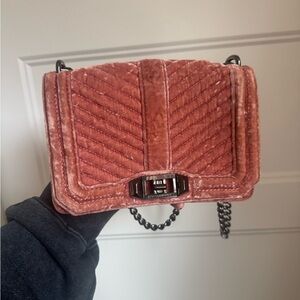 Rebecca Minkoff Coral Velvet Crossbody Bag